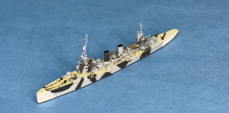 Kreuzer "Bari" ex "Pillau" getarnt Decksbemalung (1 St.) I 1943 Neptun NT 1545S